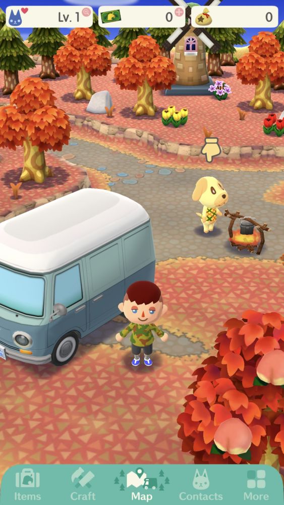Просто система декорирования в Animal Crossing: Pocket Camp намного, намного проще и менее требовательна