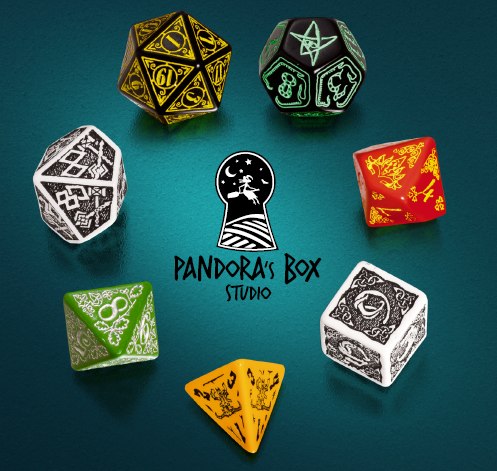 В черговий раз порекомендую магазинчик   «Pandora's box»   , Де вам запропонують величезний вибір фішок, каунтерів, Дайс, мішечків, євро-кубів і інших ігрових аксесуарів