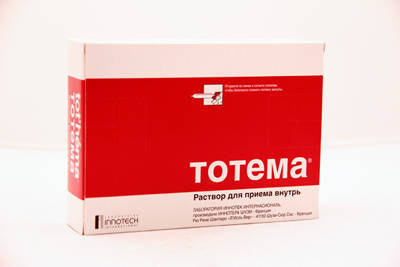 Тотема - комплексний антианемічний препарат, що містить залізо, мідь і марганець