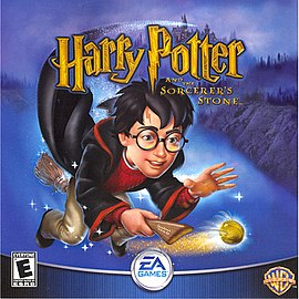 Harry Potter and the Philosopher's Stone   Гаррі Поттер і філософський камінь   Обкладинка диска з грою для   ПК   Розробник   KnowWonder   (   PC   )   Warthog Games   (   GC   ,   Xbox   ,   PS2   )   Griptonite Games   (   GBA   ,   GBC   )   Argonaut Games   (   PlayStation   ) Видавець   Electronic Arts   локалізатор   Soft Club   частина серії   Harry Potter   дата випуску   16 листопада   2001   (PC, PS, GBA, GBC)   9 грудня   2003   (GC, Xbox, PS2)   Жанр   аркада   ,   квест   рольова гра   (   Game Boy Color   )   віковий   рейтинг   ESRB   : Для всіх (E)   ELSPA   : 3+   OFLC   : G   композитор   платформи   ПК   (   Windows   ,   Mac   )   PlayStation   PlayStation 2   Xbox   GameCube   Game Boy Advance   Game Boy Color   Ігровий движок   Unreal Engine   [1]   (ПК)   BRender   (PS1) Режим гри   однокористувальницький   Мова інтерфейсу   англійська   Носій 1   компакт диск   Системні   вимоги   ОС   Windows   95/98/2000 / ME / XP;   процесор   рівня Intel Pentium II MMX 300 МГц або вище;  8 Мб   відеокарта   або краще;  64 Мб   оперативної пам'яті   ;   DirectX   8;  Проте 400 Мб вільного простору на   жорсткому диску