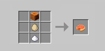 2 гравці можуть використовувати гарбуза для створення гарбузового пирога - він відновлює 8 балів голоду (більше хліба)