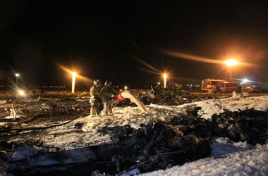 19 листопада 2013, 11:21 Переглядів:   Місце аварії літака в Казані
