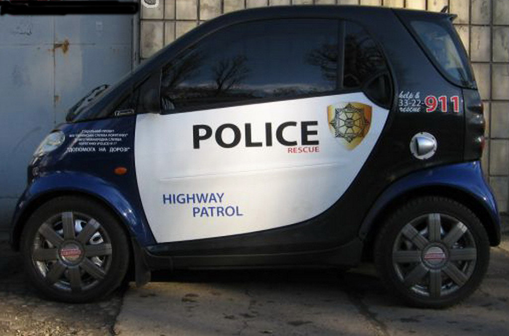 Виявляється, до новоствореної патрульної поліцейської служби столиці автомобілі з написом Police не мають ніякого відношення