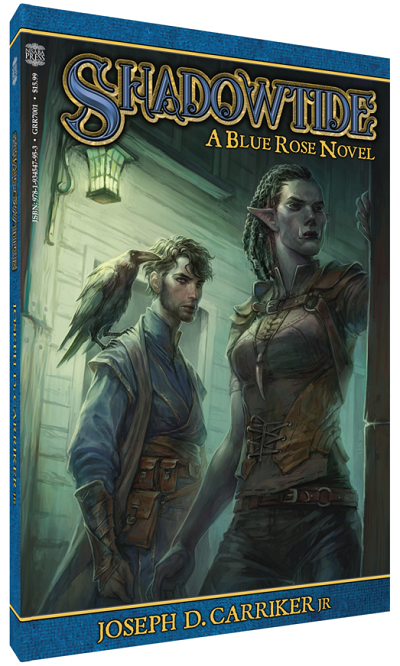 Green Ronin Publishing   відкрила передзамовлення на   Shadowtide   (15,99 долара), а це роман по світу гри Blue Rose