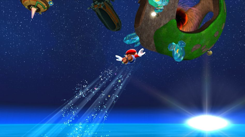 Гравітація в Mario Galaxy