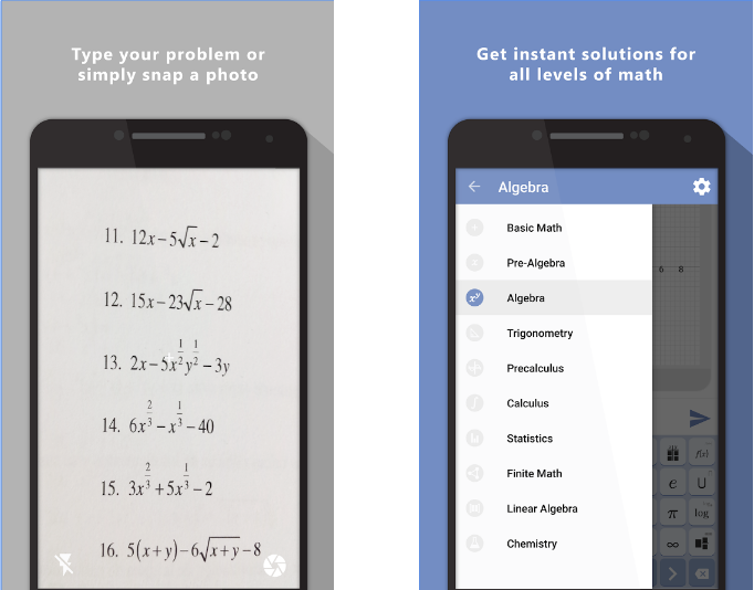завантажити   Mathway - Math Problem Solver   з Google Play: